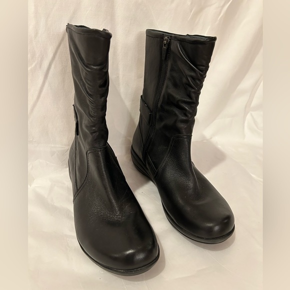 Dansko Black Leather Boots EU 40 - Picture 2 of 6
